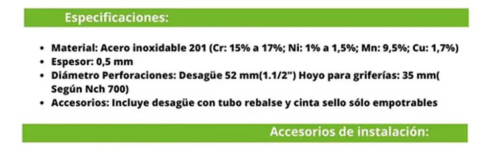 Lavaplatos Empotrable 100x44 Cm P/monomando Derecho Taumm 3