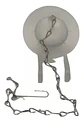 Flapper Para Estanque Wc Baño Cadena Metalica Taumm - Miniatura 6