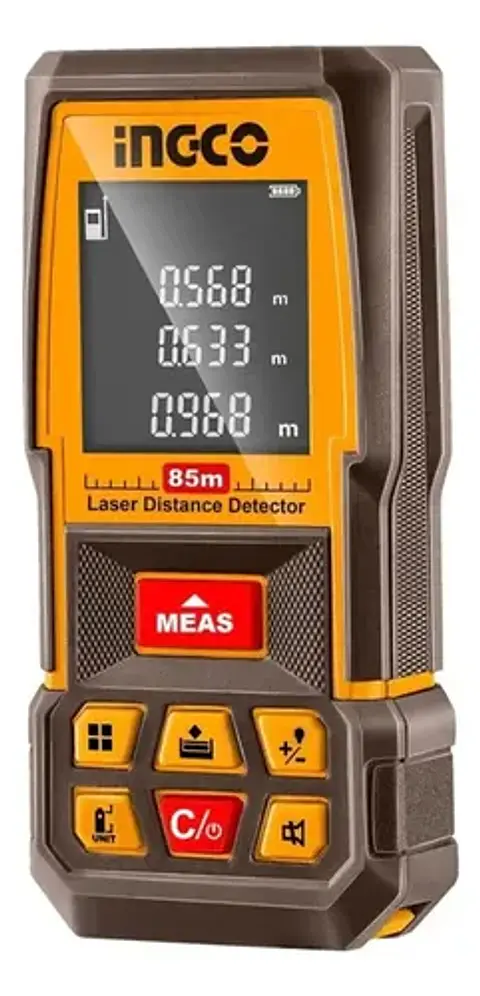 Medidor De Distancia Laser Industrial 85m Ingco Hldd07085