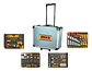Caja Maleta De Herramientas Manuales Ingco 147 Ac Industrial Plateado - Miniatura 1