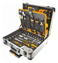 Caja Maleta De Herramientas Manuales Ingco 147 Ac Industrial Plateado - Miniatura 6
