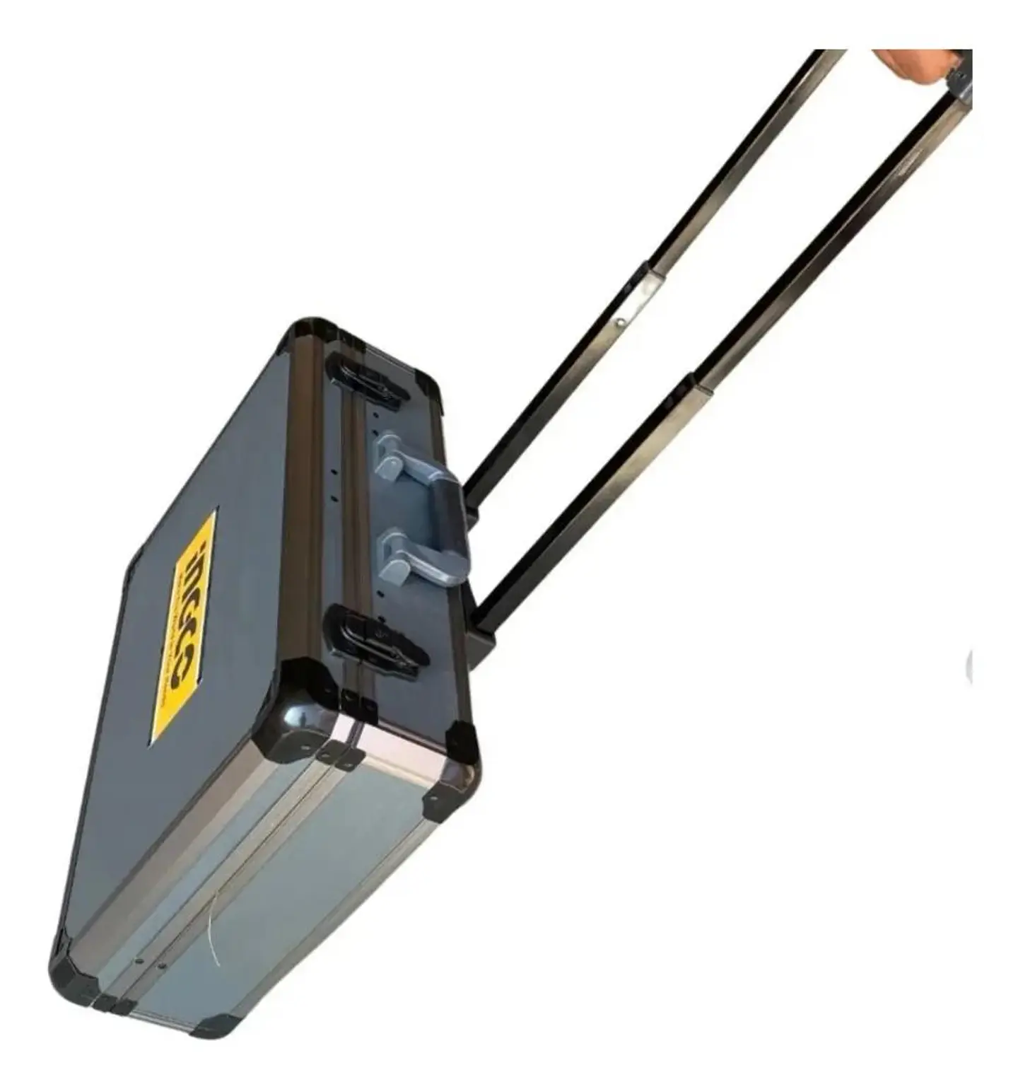 Caja Maleta De Herramientas Manuales Ingco 147 Ac Industrial Plateado 8