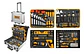 Caja Maleta De Herramientas Manuales Ingco 147 Ac Industrial Plateado - Miniatura 9