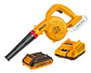 Soplador Inalámbrico 20v 2.7 M3/min Ingco Cabli200281 Naranja Claro - Miniatura 3