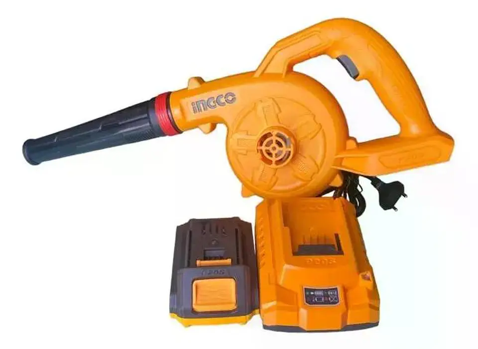 Soplador Inalámbrico 20v 2.7 M3/min Ingco Cabli200281 Naranja Claro 6