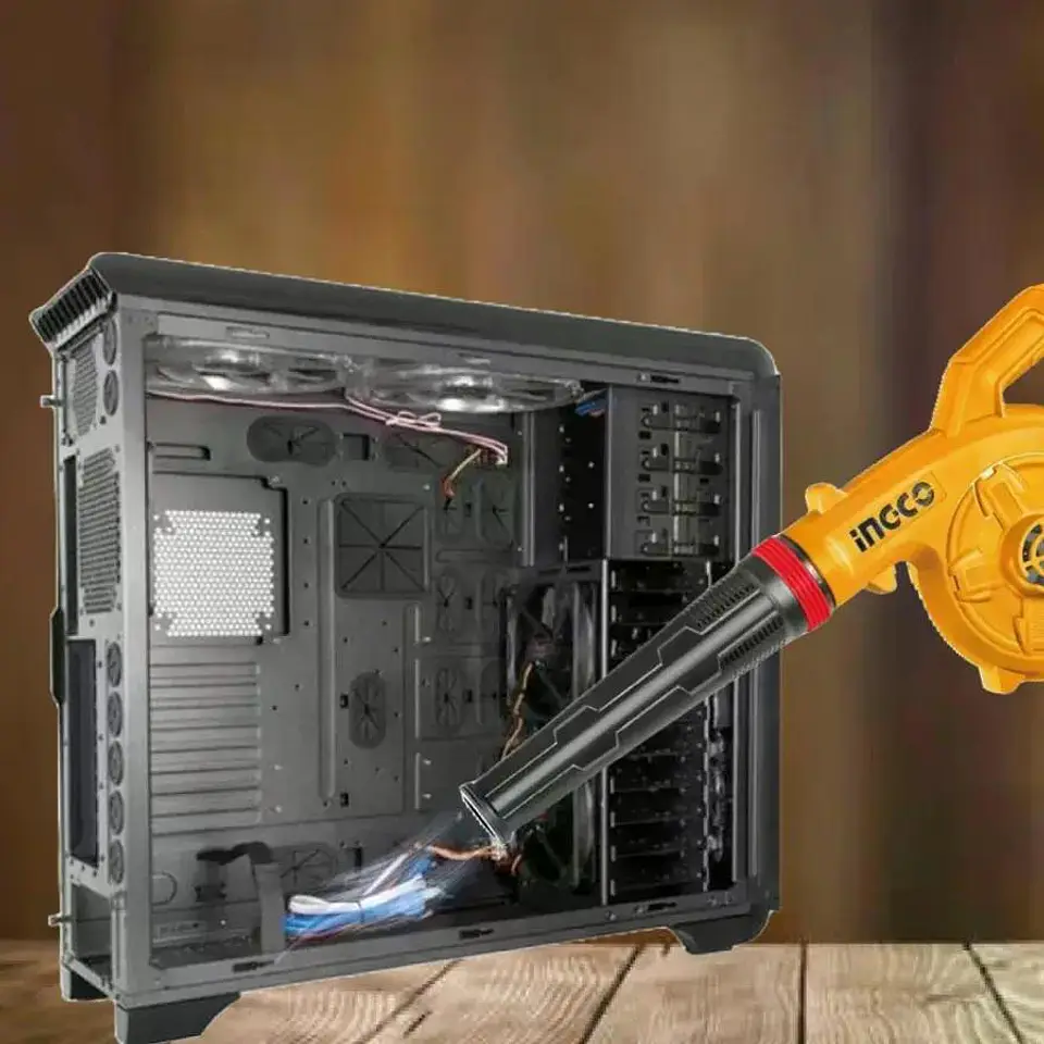 Soplador Inalámbrico 20v 2.7 M3/min Ingco Cabli200281 Naranja Claro 9