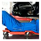 Asiento Camilla Mecanico 36 Pu 90x40x10 Cm Con Ruedas Wadfow - Miniatura 3