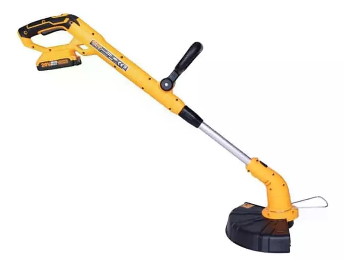 Bordeadora Orilladora Ingco Inalámbrica Ajustable 20v +ba+ca Anaranjado 4
