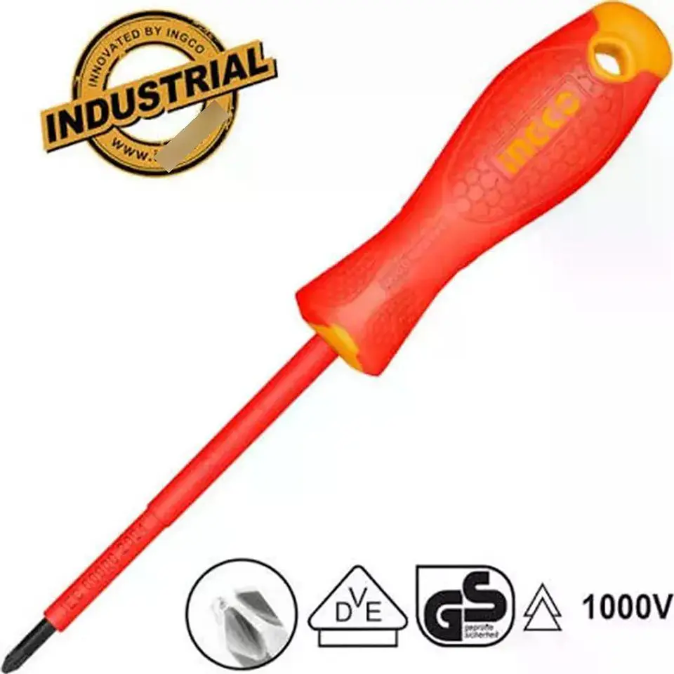 Destornillador Ingco Ph2 Aislado 100 Mm , Hisd81ph2100 4