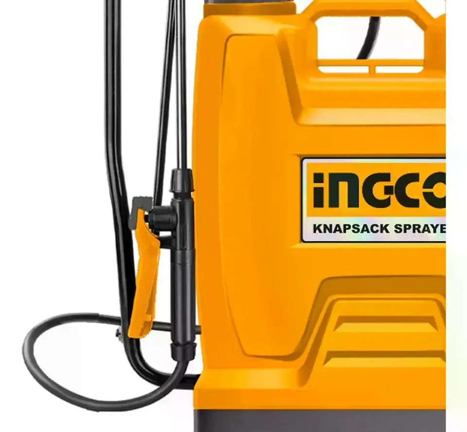Fumigador Pulverizador Mochila 16lt 4,5 Bar Ingco Hspp41602 Amarillo 3