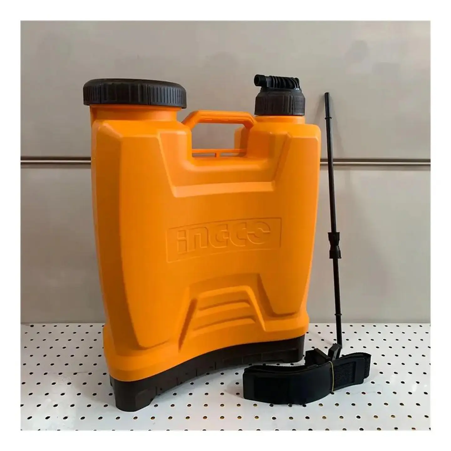 Fumigador Pulverizador Mochila 16lt 4,5 Bar Ingco Hspp41602 Amarillo 5