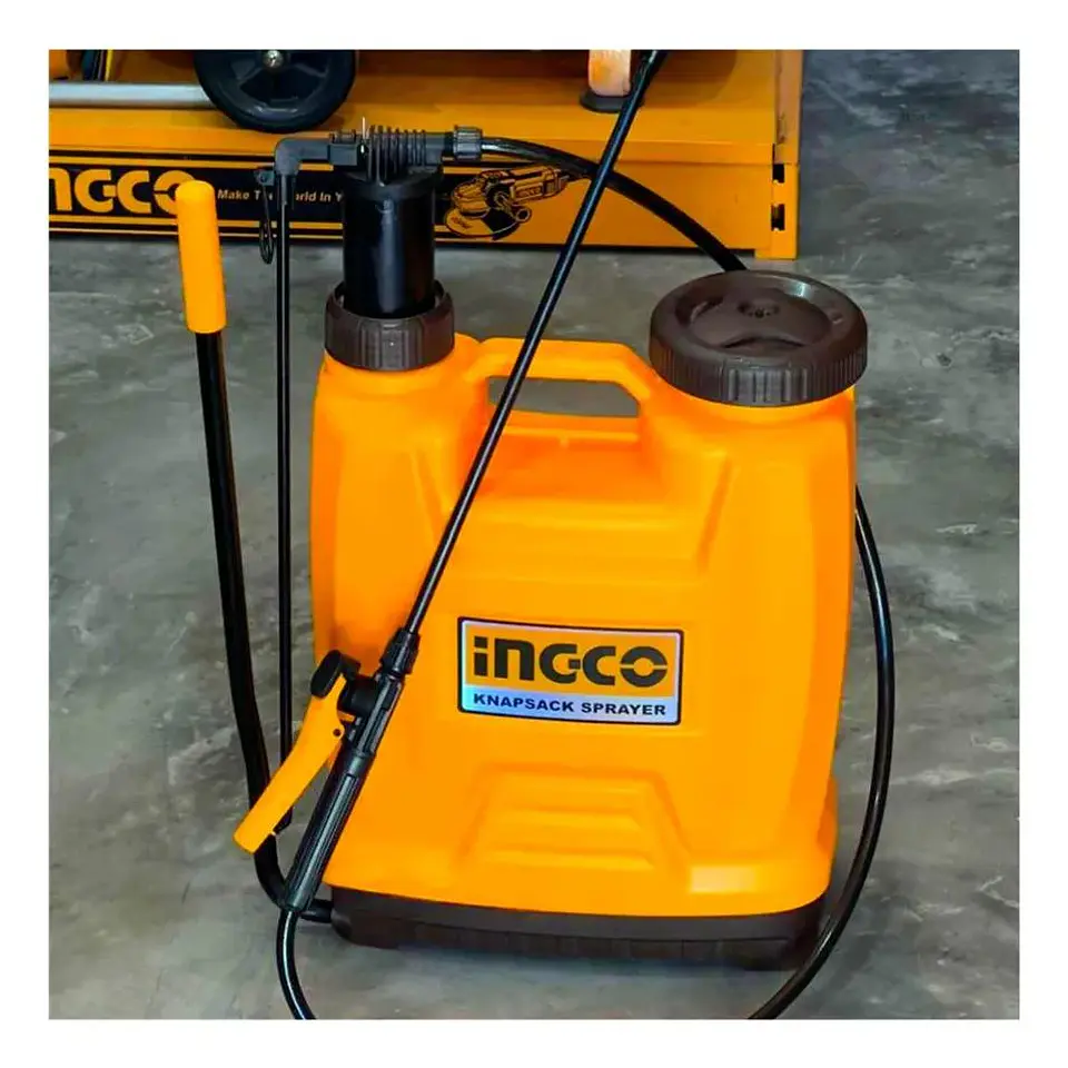Fumigador Pulverizador Mochila 16lt 4,5 Bar Ingco Hspp41602 Amarillo 7