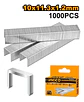 Grapas Grampas 10x1.2mm 1000 Und Ingco Para Hsg1404 Hsg1405 Plateado - Miniatura 2