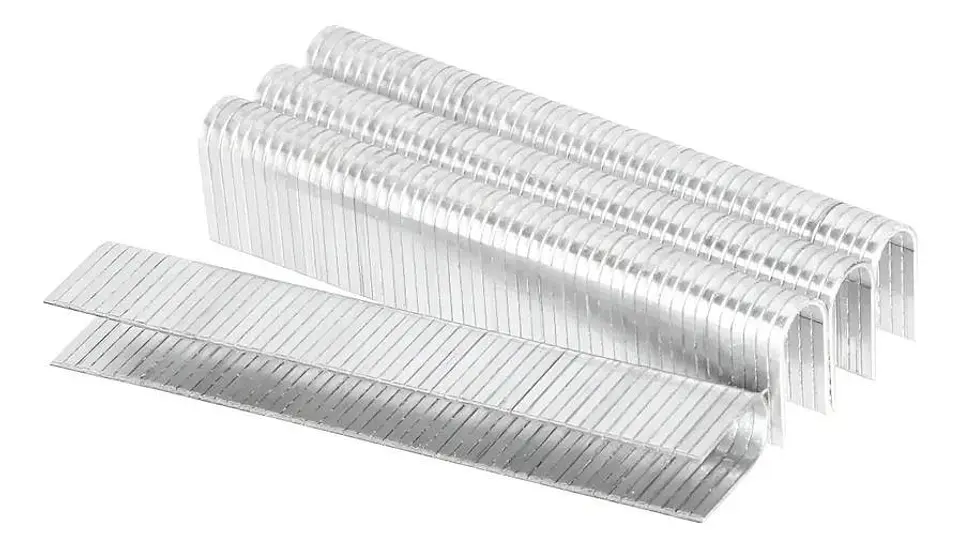 Grapas Grampas U 10x1.2mm 1000 Und Ingco Engrapadora Sts0412 Plateado 2