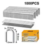 Grapas Grampas U 10x1.2mm 1000 Und Ingco Engrapadora Sts0412 Plateado - Miniatura 5