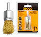 Grata Copa Pincel Metal Para Taladro 1/4 24mm Gruesa Ingco - Miniatura 1