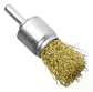 Grata Copa Pincel Metal Para Taladro 1/4 24mm Gruesa Ingco - Miniatura 4