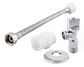 Kit Flexible Con Llave Angular 1/2 * 15/16 30cm Taumm - Miniatura 1