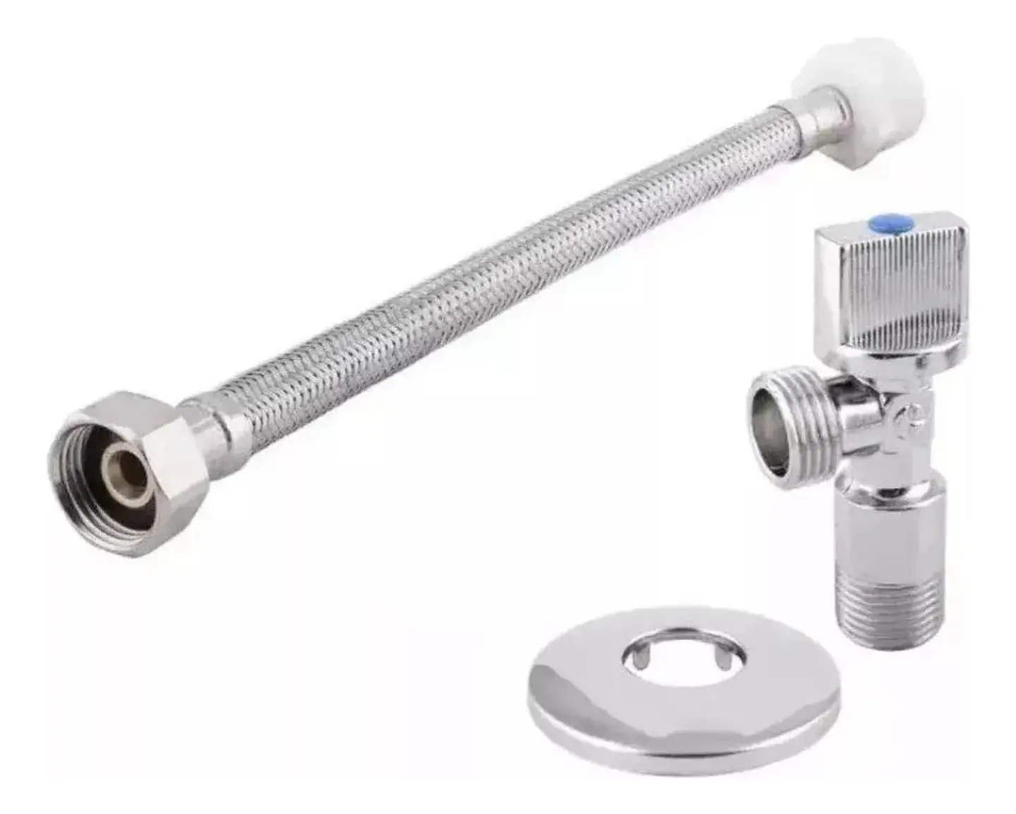 Kit Flexible Llave Angular 1/2 X 15/16 X 35cm Taumm 1