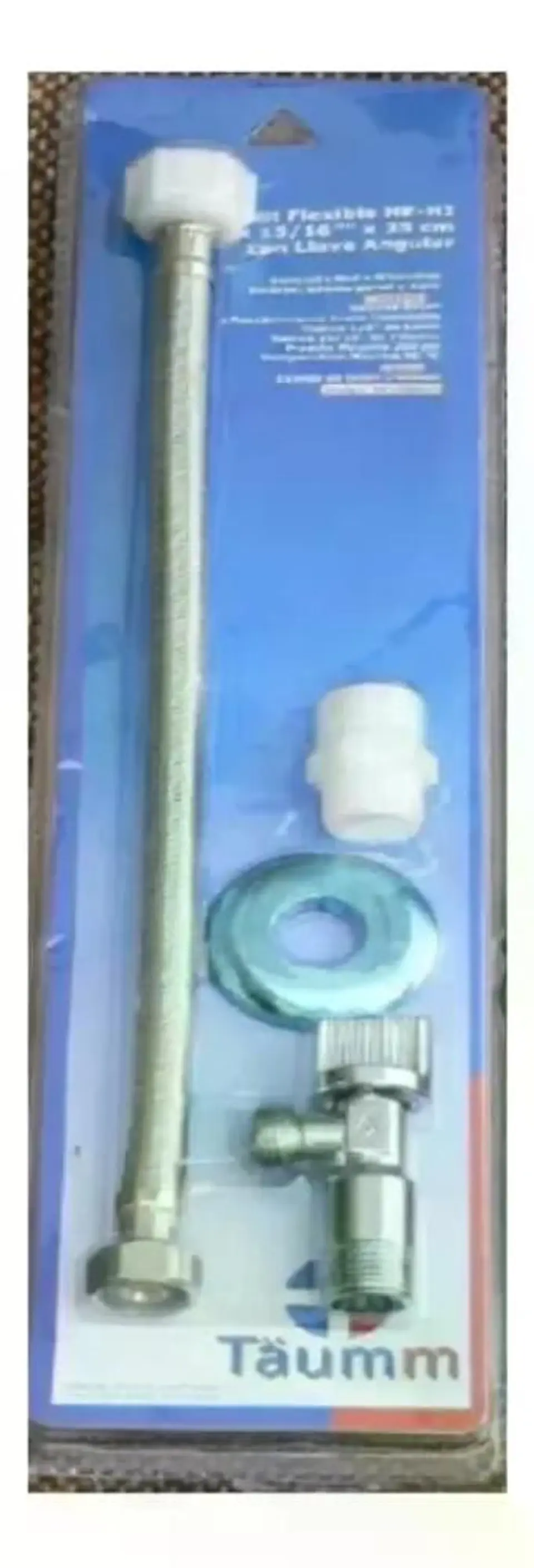 Kit Flexible Llave Angular 1/2 X 15/16 X 35cm Taumm 5
