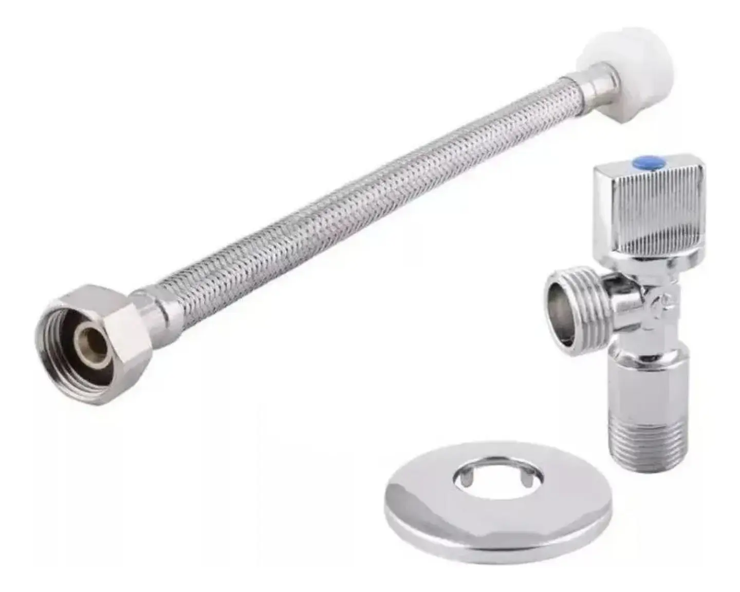 Kit Flexible Llave Angular 1/2 X 15/16 X 35cm Taumm 1