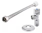 Kit Flexible Llave Angular 1/2 X 15/16 X 35cm Taumm - Miniatura 1