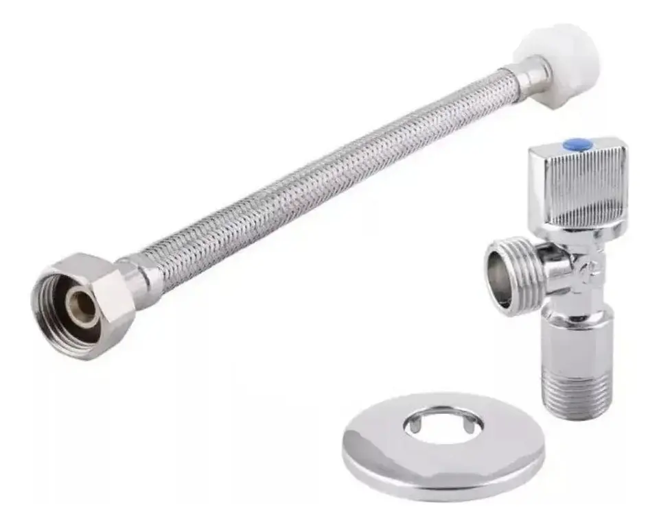 Kit Flexible Llave Angular 1/2 X 15/16 X 35cm Taumm 1