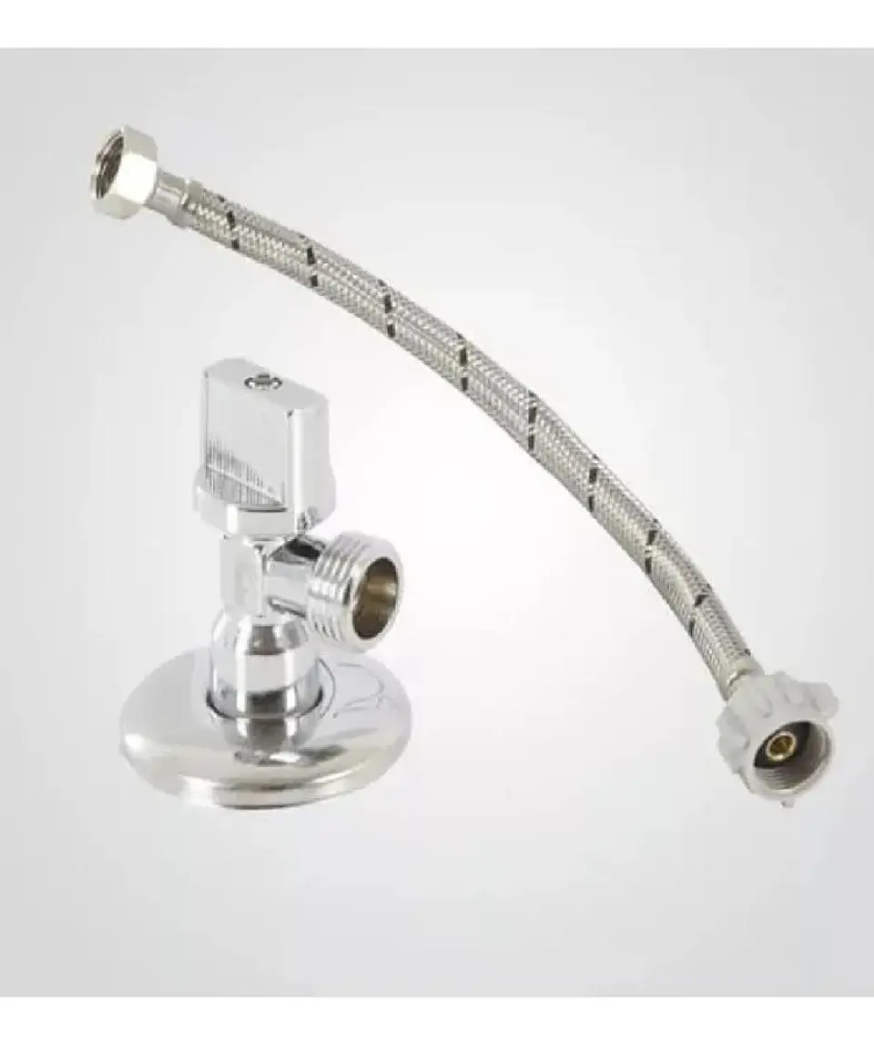 Kit Flexible Llave Angular 1/2 X 15/16 X 35cm Taumm 5