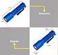 Linterna 300lm 130m Wadfow Wfl2403 Azul Azul - Miniatura 6