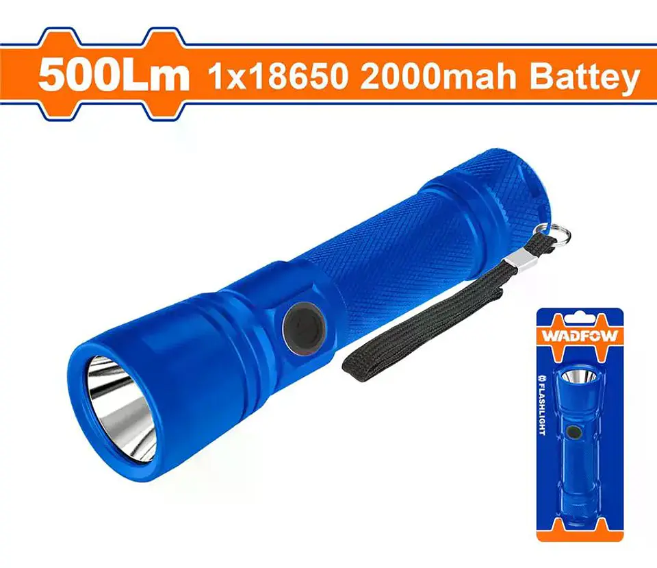 Linterna 500lm 130m Wadfow Wfl5408 Azul 7