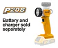 Linterna Inalámbrica Ingco 20v 270 Lm Lámpara S/bat Cwli2038 Blanco Amarillo - Miniatura 5