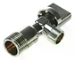 Llave Angular He-he 1/2 Pulgadas Taumm Con Adorno Pared - Miniatura 3