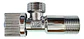 Llave Angular He-he 1/2 Pulgadas Taumm Con Adorno Pared - Miniatura 4