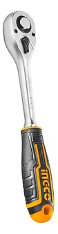 Llave Chicharra Crique 45t 26cm 1/2 Pulgadas Ingco Hrth0812 Amarillo Y Negro - Miniatura 1