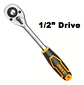 Llave Chicharra Crique 45t 26cm 1/2 Pulgadas Ingco Hrth0812 Amarillo Y Negro - Miniatura 4