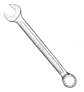 Llave Combinada Boca Y Estriada 8mm Cr-v Ingco Hcspa081 - Miniatura 4