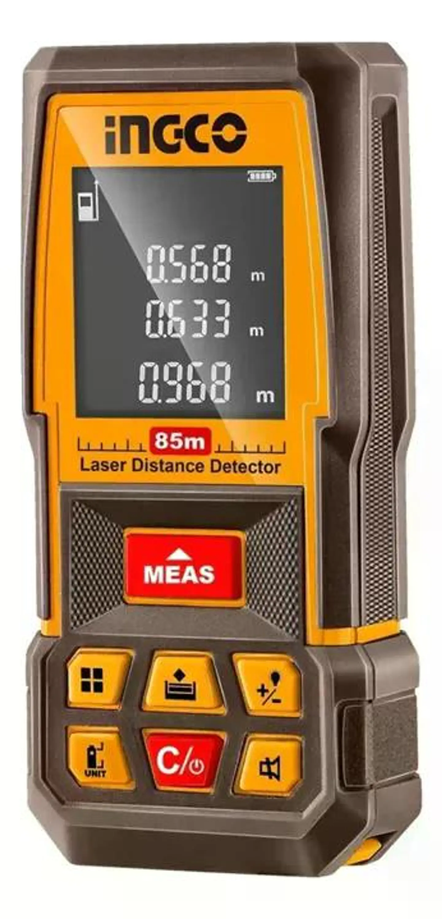 Medidor De Distancia Laser Industrial 85m Ingco Hldd07085 1