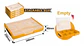 Organizador Plástico Con Divisiones 37cm 15pul Ingco Pbx1511 Naranja - Miniatura 3