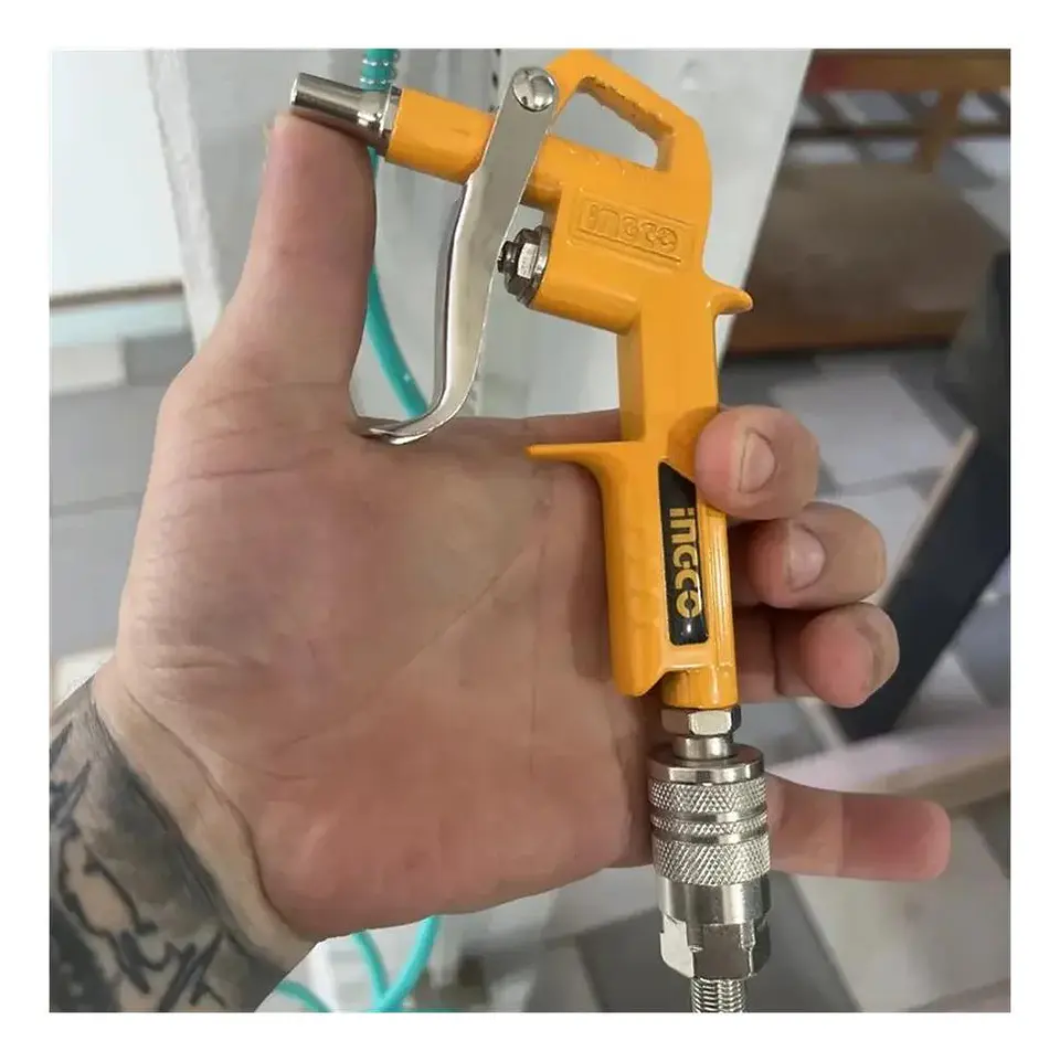 Pistola Aire Compresor Sopletear Limpieza 16mm Ingco Abg031 6