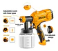 Pistola Para Pintar Eléctrica Ingco 450 W Industrial + Acces Naranja/negro - Miniatura 3