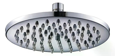 Plato Ducha Redondo Acero Inox 8 Taumm Plateado Plateado