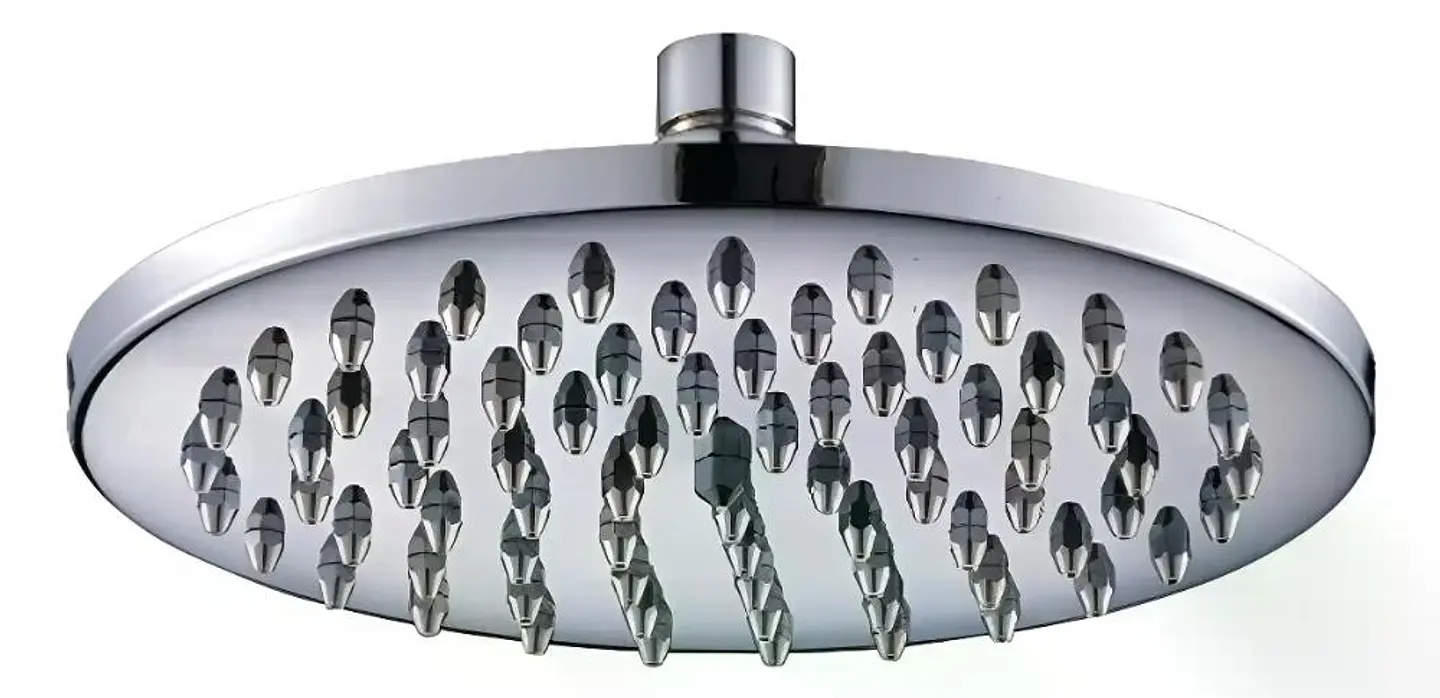 Plato Ducha Redondo Acero Inox 8 Taumm Plateado Plateado 1