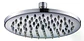 Plato Ducha Redondo Acero Inox 8 Taumm Plateado Plateado - Miniatura 1