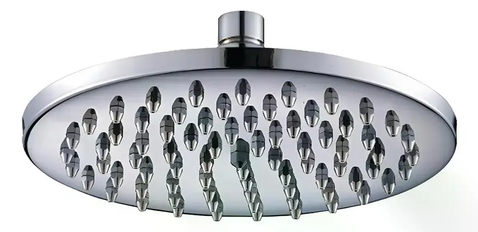 Plato Ducha Redondo Acero Inox 8 Taumm Plateado Plateado 1