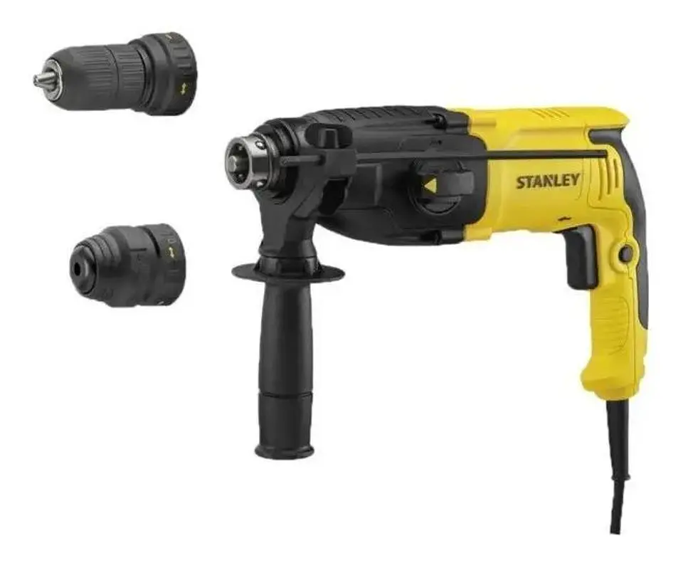 Rotomartillo Stanley Sds Plus 800 W 3.4 J + Mandril + Maleta Amarillo/negro 50 Hz 2