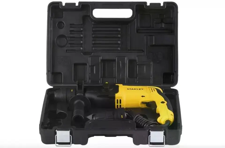 Rotomartillo Stanley Sds Plus 800 W 3.4 J + Mandril + Maleta Amarillo/negro 50 Hz 7
