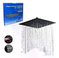 Plato Para Ducha Cuadrado 25 Cm Schwarz Taumm Negro Mate Negro - Miniatura 5