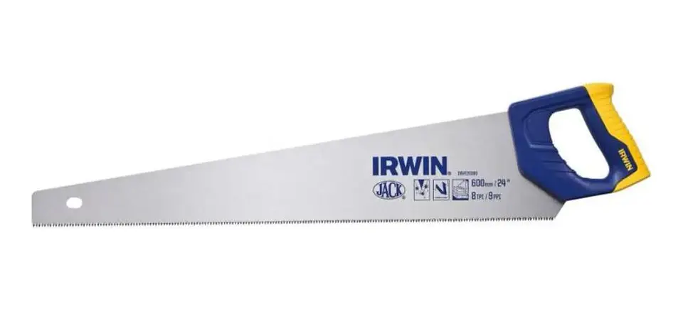 Serrucho Carpintero Fast Jack Profesional Irwin 24 Pulgadas 1