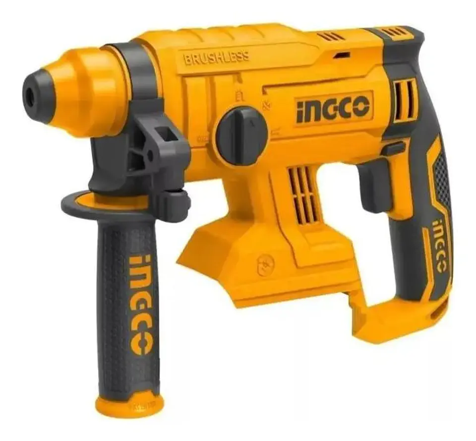 Rotomartillo Inalámbrico Brushless Ingco 20v Indus Crhli2201 Naranja Claro 60 Hz 2
