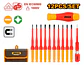 Set Aislado 12 Destornilladores Ingco Hkisd1201 - Smf - Miniatura 3